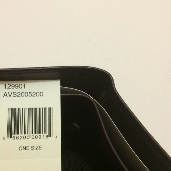 Van Heusen Sandalwood Leather Trifold Wallet - Picture 3 of 4